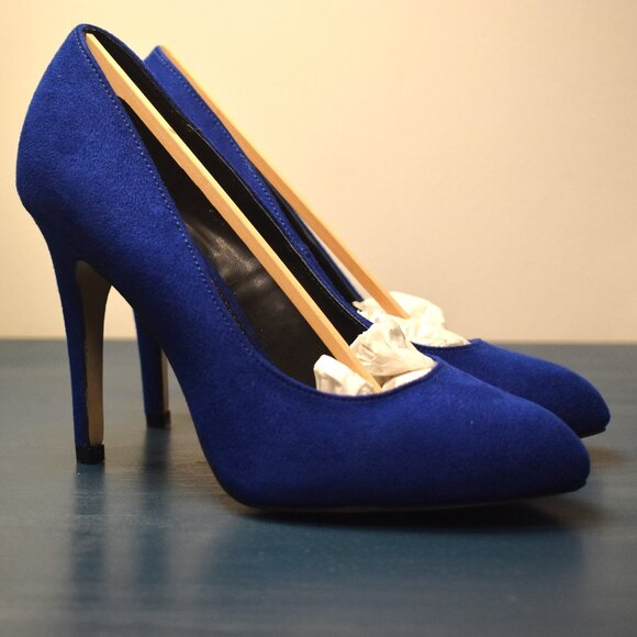 Rock & Republic Shoes - Rock and Republic Blue Heels